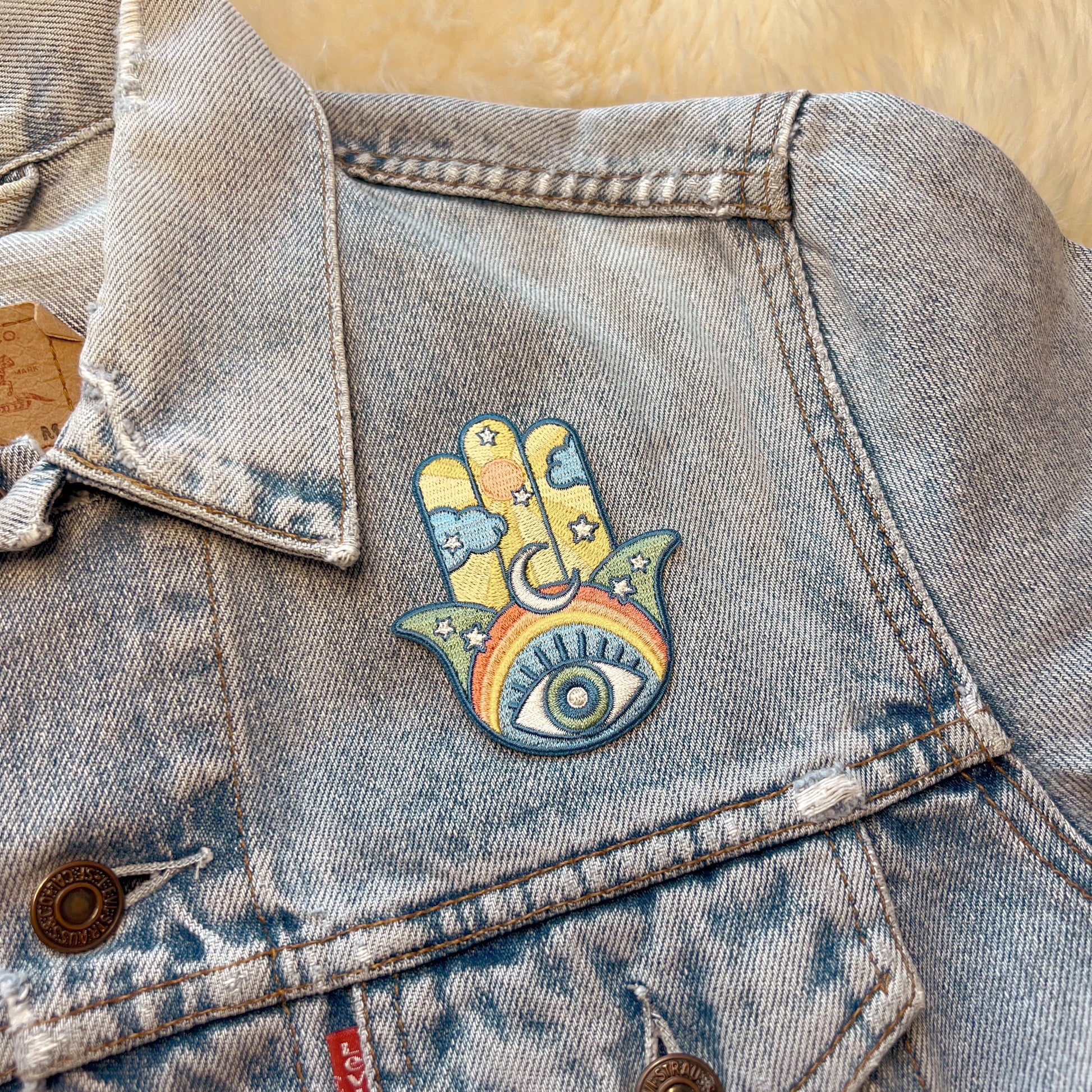 jeans, patches, custom patches, embroidered patches, iron on