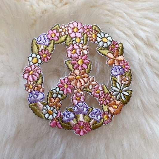 Floral Peace Patch