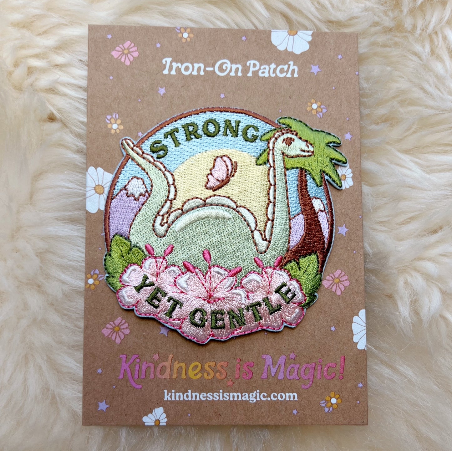 Strong Yet Gentle Dinosaur Patch