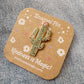 Grow Your Own Way Cactus Enamel Pin