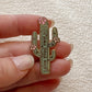 Grow Your Own Way Cactus Enamel Pin