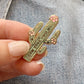Grow Your Own Way Cactus Enamel Pin